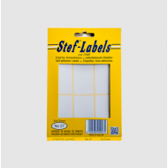 STEF ΕΤΙΚΕΤΤΕΣ ΑΥΤΟΚΟΛΛΗΤΕΣ 032x072mm 6/Φ. ΛΕΥΚΕΣ 40Φ